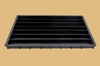 Recycled Plastic Rock Core Boxes , Black Core Tray Racking High Strength