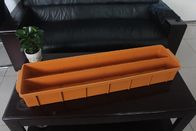 Recycled Plastic Mining Core Boxes / Orange Rock Core Boxes High Intensity