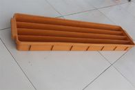 High Strength PE Material Mining Core Boxes With Four Orange Channels