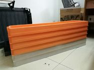 High Intensity Orange Plastic Core Tray For Drilling Explore 55mm Rock Core