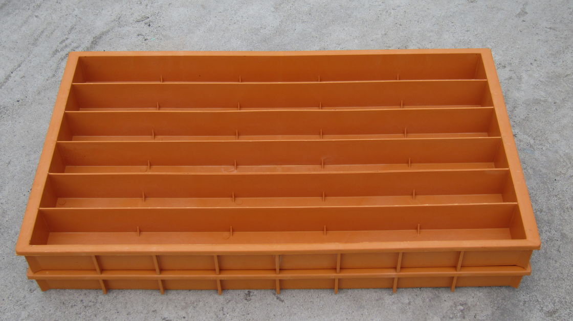 Portable Strong Temp Resistance PE Drill Core Trays For Diamond Drilling 850mm