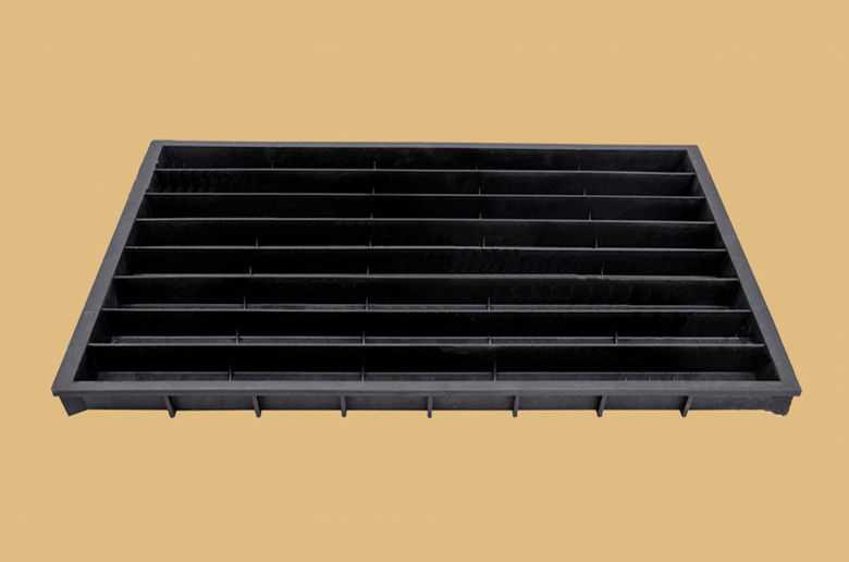 High Temprature Resistant Core Tray Racking / Black Core Boxes Mining Long Life