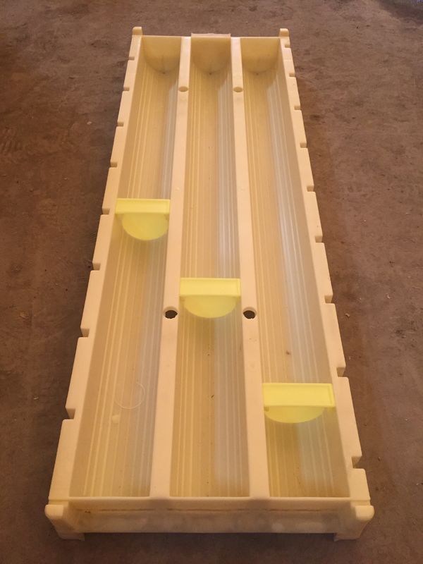 High Strength Core Box Marker , Yellow Core Tray Block For 