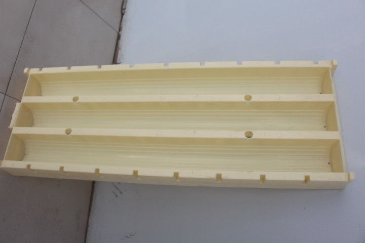 Light Yellow Drill Core Trays Block For Q Sizes Mining 