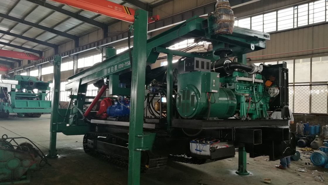 Trailer Mounted Circulation Pile Geotechnical Drilling Equipment With Drag Bit