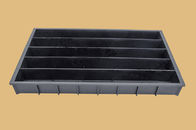 Low Temperature Resistant Plastic Core Tray / Black Rock Core Boxes 850mm