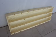 High Intensity Drill Core Trays With PP Plastic / Light Yellow Rock Core Boxes