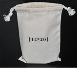 Logo Customized Cloth Sample Bags , Mining Sample Bags With Cotton Rope