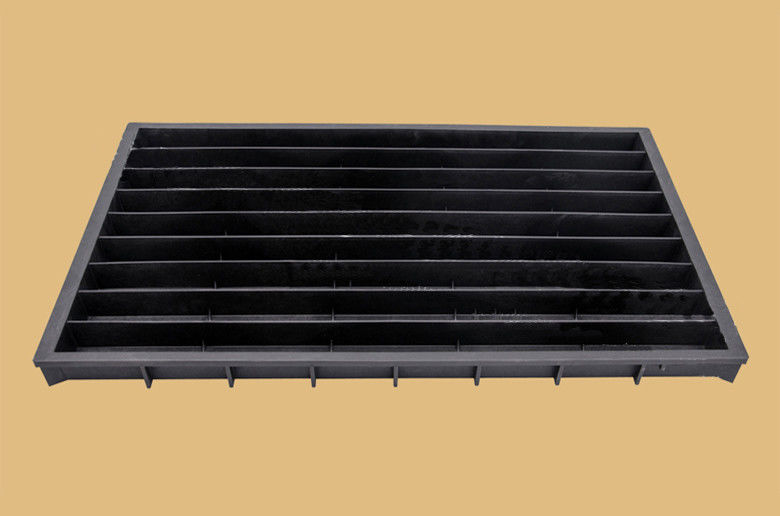 High Intensity Plastic Core Tray For Coal Mining / Black Strong Drill Core Trays